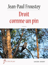 Cover image for Droit comme un pin